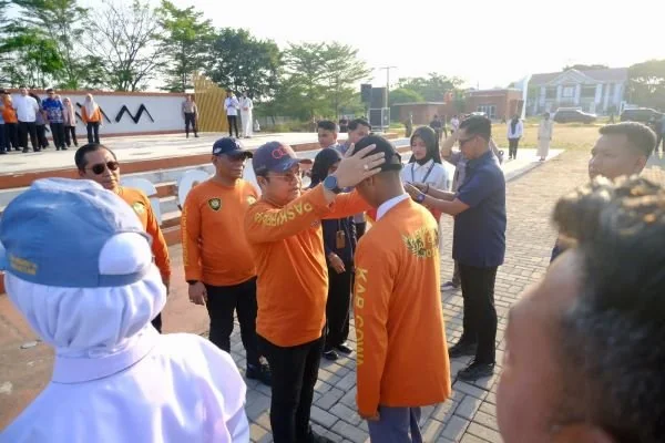 Diklat Paskibraka Kabupaten Gowa (Dok: Ist).