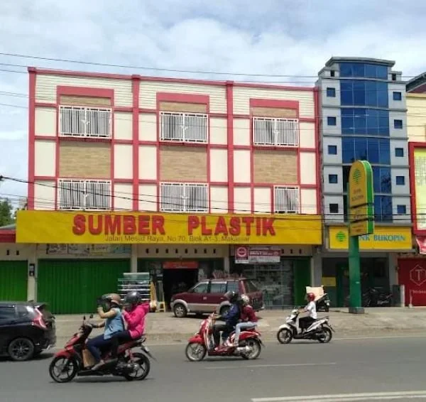 Penampakan Toko sumber Plastik (Dok: Ist)