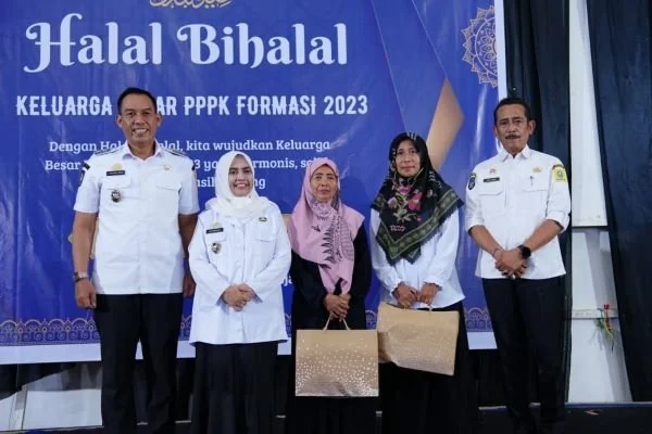 Halal Bihalal keluarga besar PPPK Sinjai (Dok : Ist).