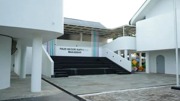 Gedung Paud Negeri Rappocini Kota Makassar, (Dok: Sinta Kabar Makassar).