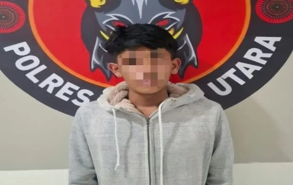 Pemuda berinisial DBT (19), warga Tallunglipu, Toraja Utara, diamankan  Tim URC Polres Toraja Utara setelah diduga mencuri sepeda motor milik rekannya sendiri (Dok: Ist)