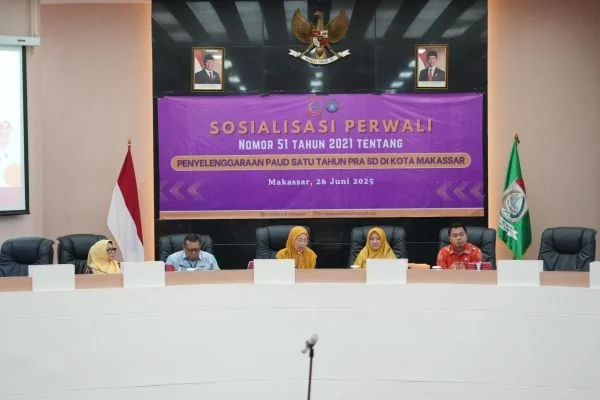 Sosialisasi Peraturan Wali Kota (Perwali) Makassar No. 51 Tahun 2021, (Dok: Ist).