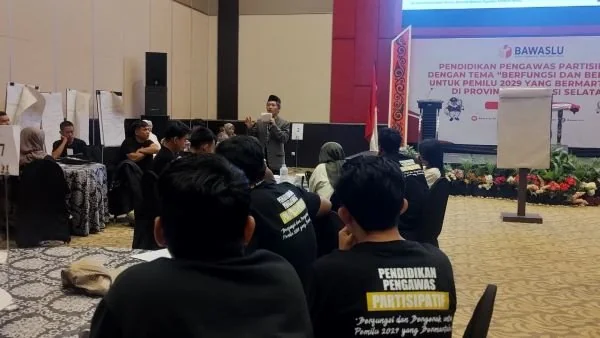 Kegiatan Pendidikan Pengawas Partisipatif Bawaslu Sulsel, (Dok: Ist)