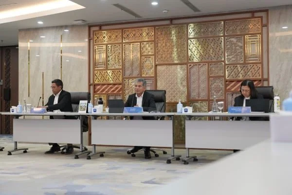 Direktur Utama BRI Sunarso pada press conference Kinerja Keuangan BRI Triwulan III 2024 di Jakarta (Dok : Ist).