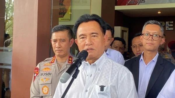 Menteri Koordinator Bidang Hukum, HAM, Imigrasi, dan Pemasyarakatan, Yusril Ihza Mahendra (Dok: Atri KabarMakassar).