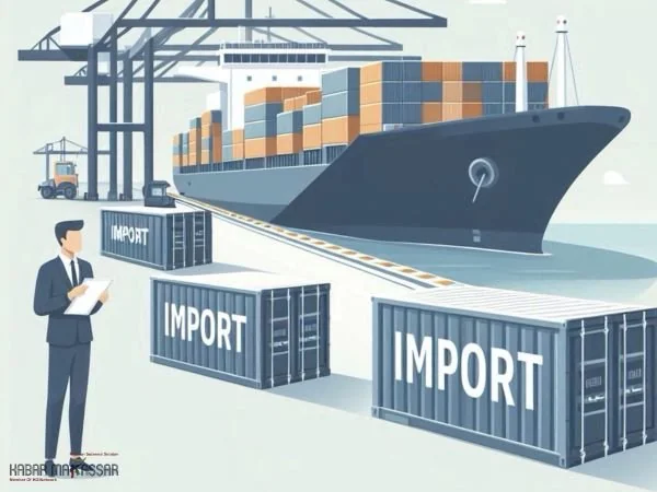 Ilustrasi barang impor (Dok : KabarMakassar).