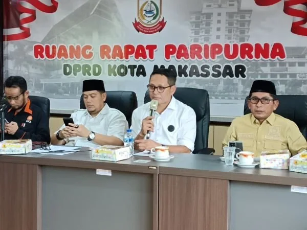 Ketua DPRD Kota Makassar, Supratman saat Rapat Juknis Pemilihan RT/RW, (Dok: Sinta KabarMakassar)