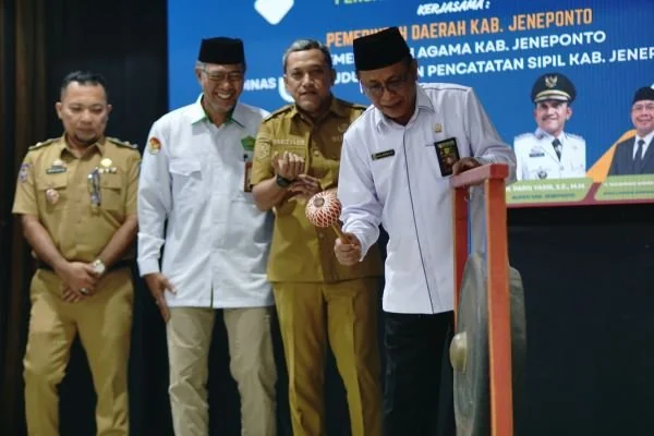 Bupati Jeneponto Hadiri Sidang Isbat Nikah Terpadu 2026. (Dok: Ist)