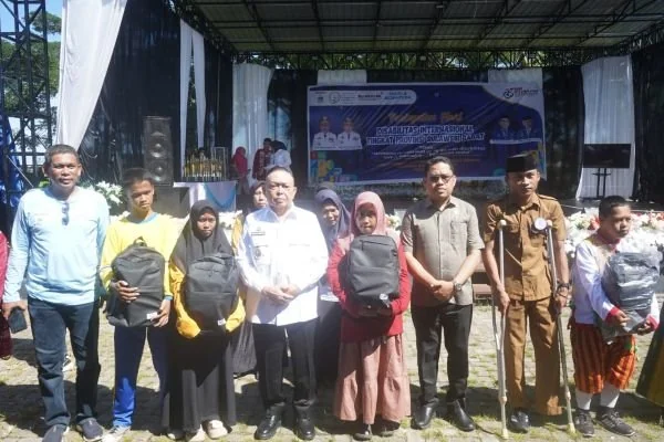 Wagub Sulbar Salim S Mengga saat menutup Puncak Peringatan Hari Disabilitas Internasional tingkat Provinsi Sulawesi Barat Tahun 2025 (dok: ist)