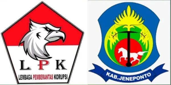Logo LPK Sulsel dan Pemkab Jeneponto.