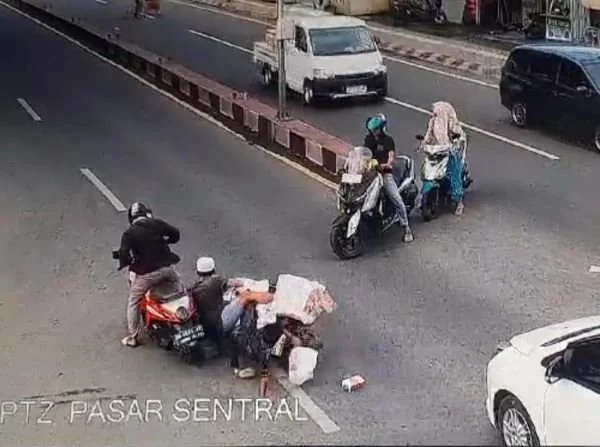 Rekaman CCTV di lokasi kejadian (Dok : Ist).