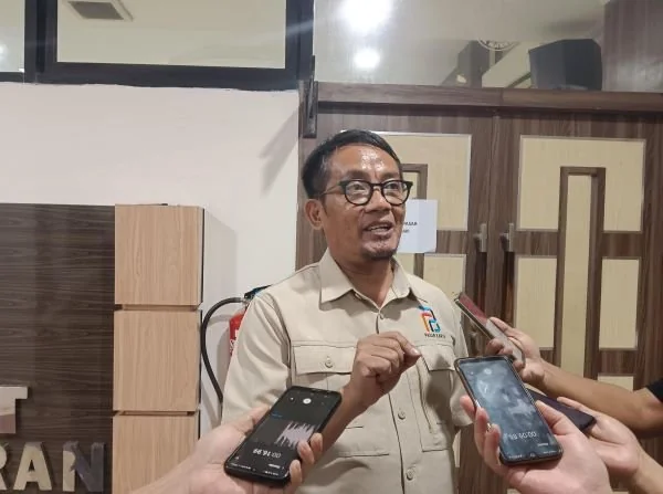 Direktur Utama Perumda Pasar Makassar Raya, Ali Gauli Arief, (Dok: Sinta KabarMakassar).
