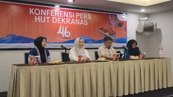 Prescon HUT Dekranas ke-46 (Dok: KabarMakassar).