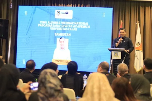 Ketua IKA Pascasarjana Unifa, Dr. Muhammad Hasbi, S.STP., M.AP., M.I.Kom.