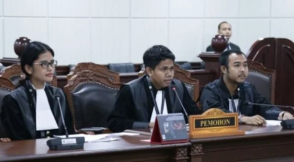 Para Pemohon saat Sidang Pemeriksaan Pendahuluan Perkara Nomor 84/PUU-XXIV/2026 Pengujian Materiil Undang-Undang Nomor 20 Tahun 2023 tentang Aparatur Sipil Negara (Dok: Ist).
