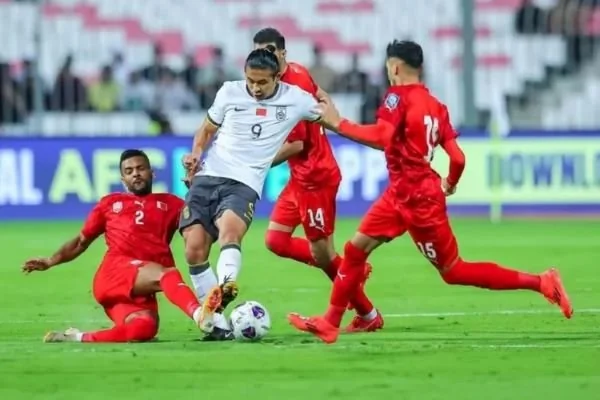 Timnas China Vs Bahrain (Dok : Int).