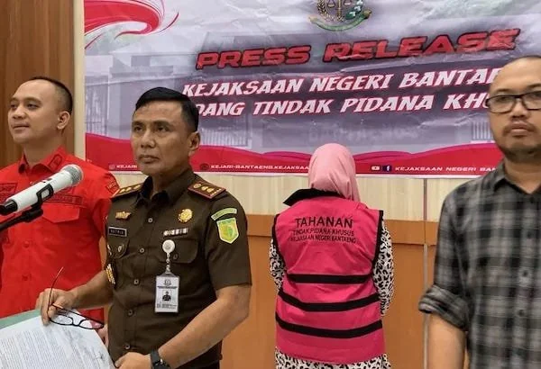 Press Realese penetapan tersangka korupsi DAK Kementan di Dinas Pertanian Bantaeng oleh Kejaksaan Negeri Bantaeng (Foto ist)