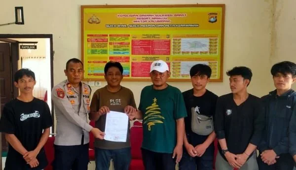 Mediasi yang dilakukan pihak kepolisian untuk kedua belah pihak. (Dok: Ist)