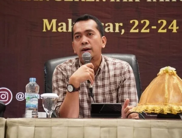 Koordinator Divisi Teknis Penyelenggaraan KPU Sulsel Ahmad Adiwijaya. Foto IST