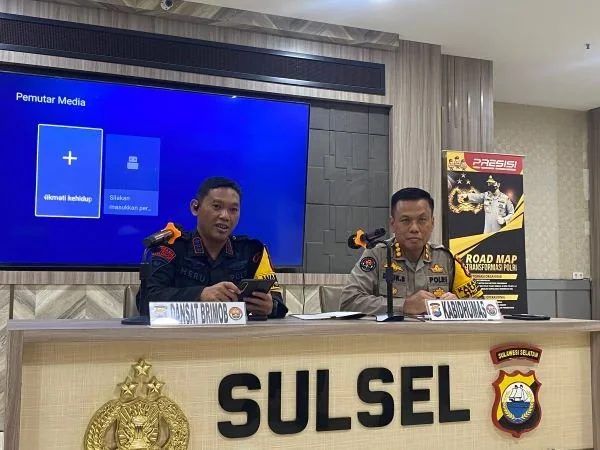 Konferensi pers Turnamen Bola Voli Kapolri Cup 2024 ( Dok: Atri KabarMakassar)