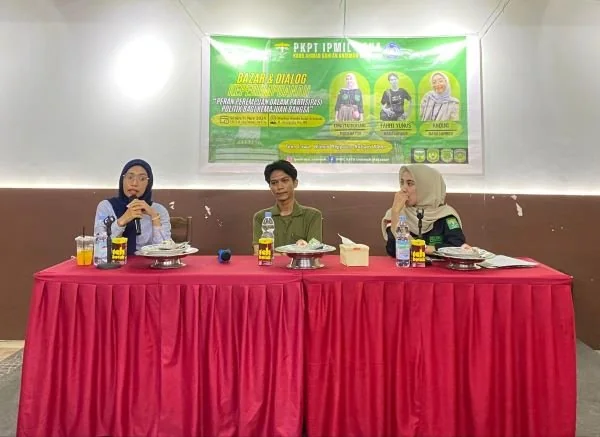 IPMIL Raya Unismuh menggelar dialog yang berlangsung di Warkop Bundu (Dok : Ist).