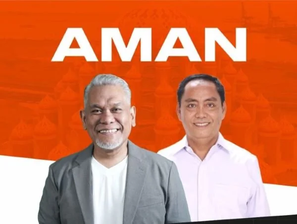 Paslon Walikota dan Wakil Walikota Makassar 2024 Muhammad Amri Arsyid-Rahman Bando (Dok : Ist).