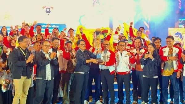 Universitas Hasanuddin  keluar sebagai juara umum Pekan Ilmiah Mahasiswa Nasional 2024 (Dok : Ist).
