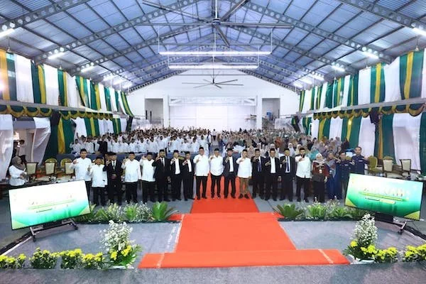 Kegiatan Santri Cakap Literasi Keuangan Syariah (SAKINAH) berkolaborasi dengan Pengurus Besar Nahdlatul Ulama (Dok: Ist)