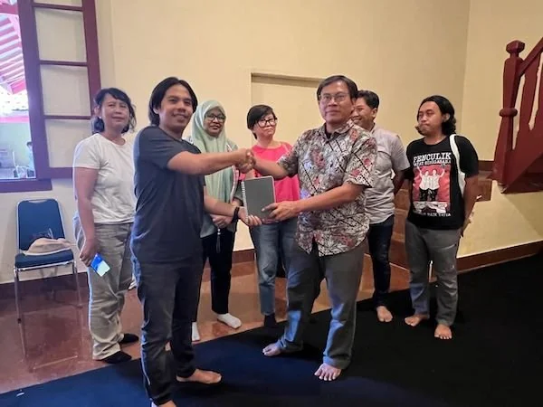 Media Alternatif Deklarasikan Komitmen Perjuangan Kebebasan Pers di Festival Media 2025. Dok. Ist
