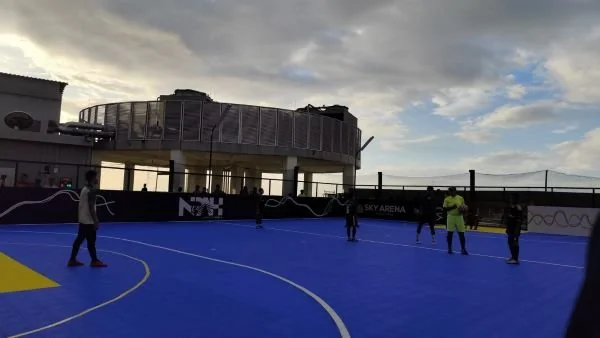 Peresmian Sky Arena Sport & Function Hall resmi diluncurkan di Rooftop Garden Nipah Park, (Dok : Hanifah KabarMakassar).