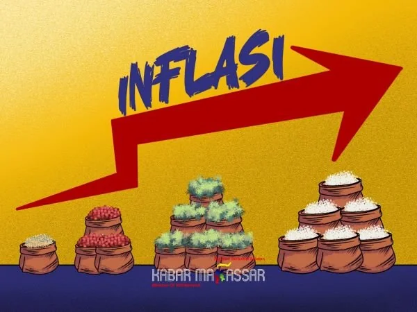 Ilustrasi Inflasi (Dok : KabarMakassar).