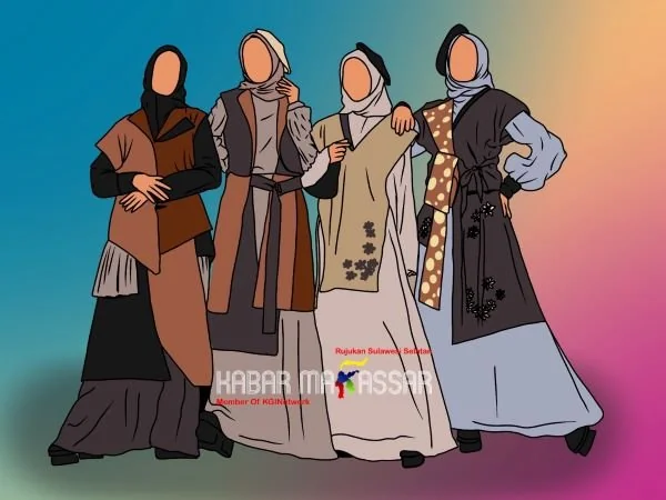 Ilustrasi Tren Fashion (Dok : KabarMakassar).