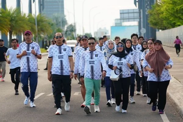 Kanwil Kemenkum Sulsel Meriahkan HUT RI (Dok : Ist).