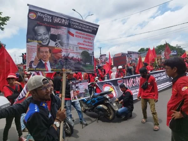 Peringati Hari Buruh, Rabu (1/5).