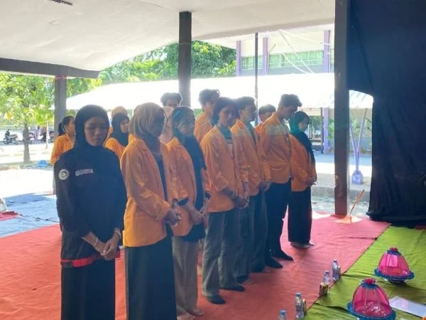 Pelantikan HMPS Sasindo UNM (Dok : Ist).