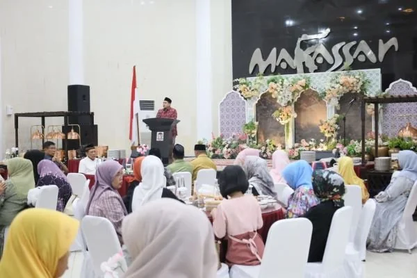 Wali Kota Makassar, Munafri Arifuddin saat Buka Puasa Bareng Purna Bhakti (Dok: Ist).