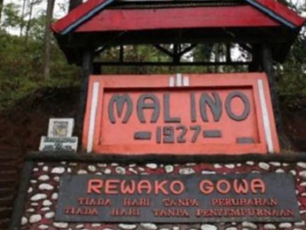 Tugu kawasan Malino di Kabupaten Gowa (dok. Ist)