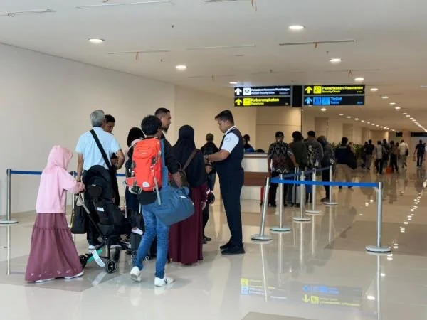 Ilustrasi penumpang di bandara (Dok : ist).