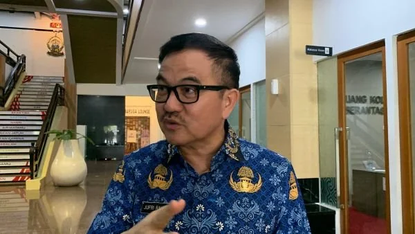 Sekretaris Daerah Provinsi Sulsel, Jufri Rahman (dok. Syamsi/Kabar Makassar)