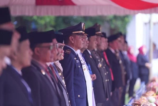 Upacara Peringatan Hari lahir Pancasila yang dilaksanakan Pemprov Sulbar (Dok : Ist).
