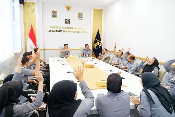 Kakanwil Kemenkum Sulsel Pimpin Rapat Pembentukan Panitia Qurban 2026 (Dok : Ist).