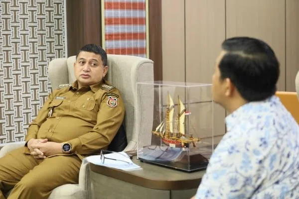 Wali Kota Makassar Munafri Arifuddin saat Audiensi dengan FISIP Unhas (Dok: Ist).