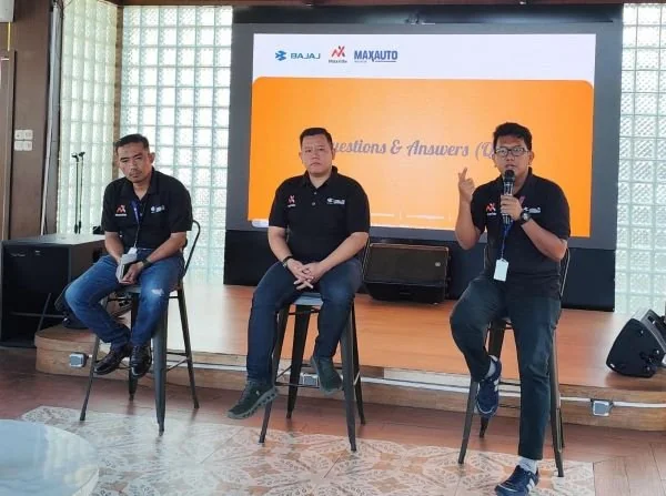 General Manager Maxauto Indonesia, Antonio Garioano saat Media Gathering di Makassar (Dok : Hanifah KabarMakassar).