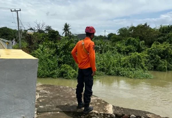 Kondisi Genangan Air Setinggi 10 cm di Kompleks Kodam III Makassar, (Dok: Ist).