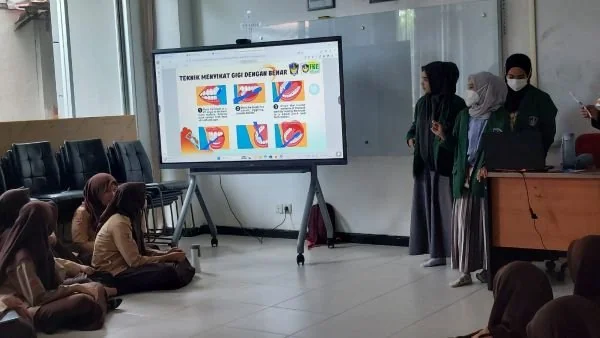 Sosialisasi Fakultas Kedokteran Gigi Universitas Muslim Indonesia. (Dok: Ist)