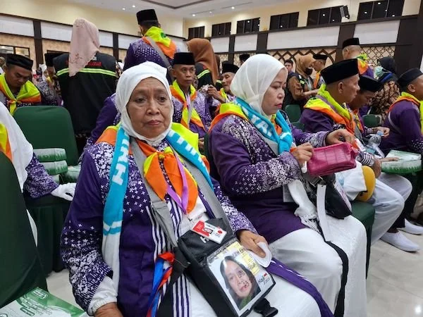 Hasnah, jemaah asal Maros. Dok. Ist