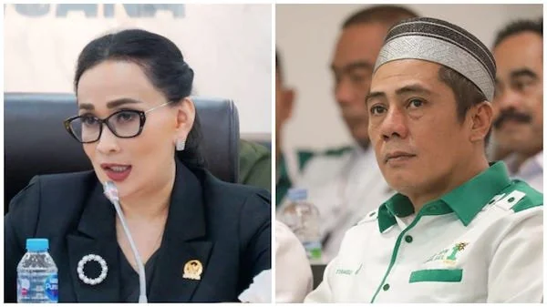Anggota Komisi I DPR RI, Fraksi NasDem Amelia Anggraini, dan Syamsu Rizal l, (Dok: Ist).