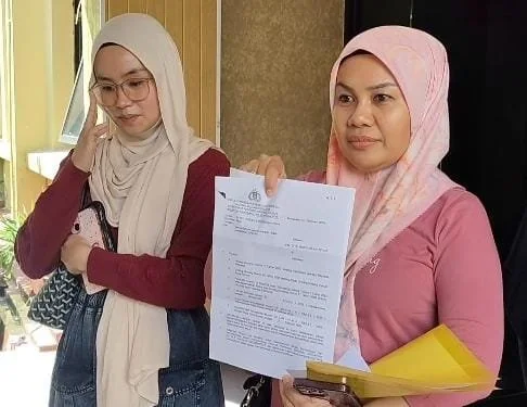 Kedua Korban Dugaan Melapor Ke Polda Sulsel