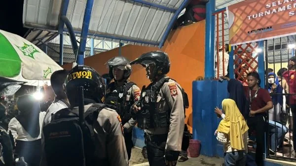Satuan Samapta Polres Sinjai intensif melaksanakan patroli malam (Dok : Ist).