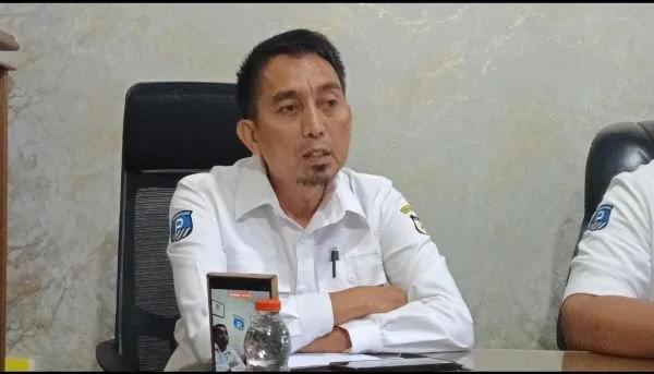 Direktur Keuangan PD Parkir Makassar, Syafri, (Dok: Sinta KabarMakassar).